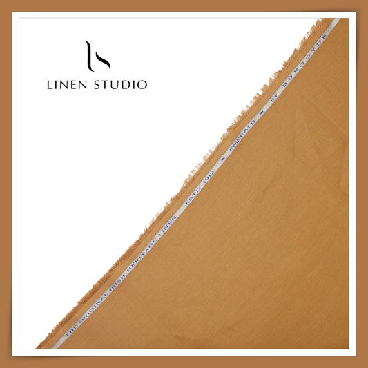 Burgoyne Premium Linen 70 Lea Shirting - French Beige (NEW)
