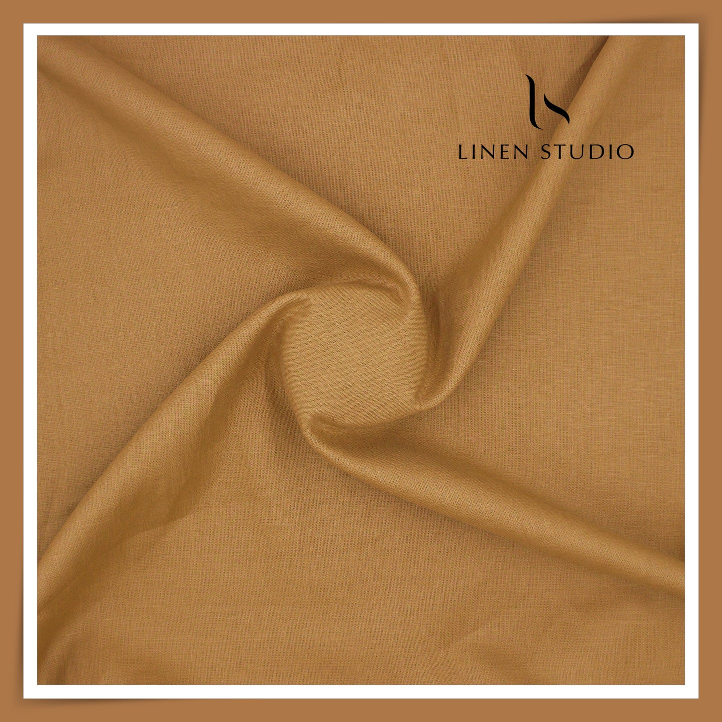 Burgoyne Premium Linen 70 Lea Shirting - French Beige (NEW)