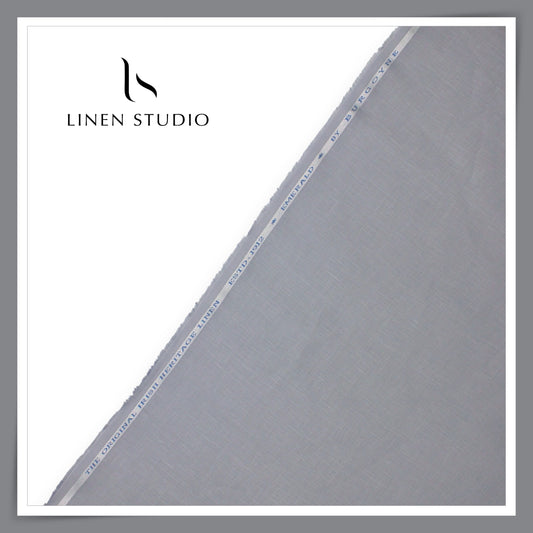 Burgoyne Premium Linen 70 Lea Shirting - Santa Grey (NEW)