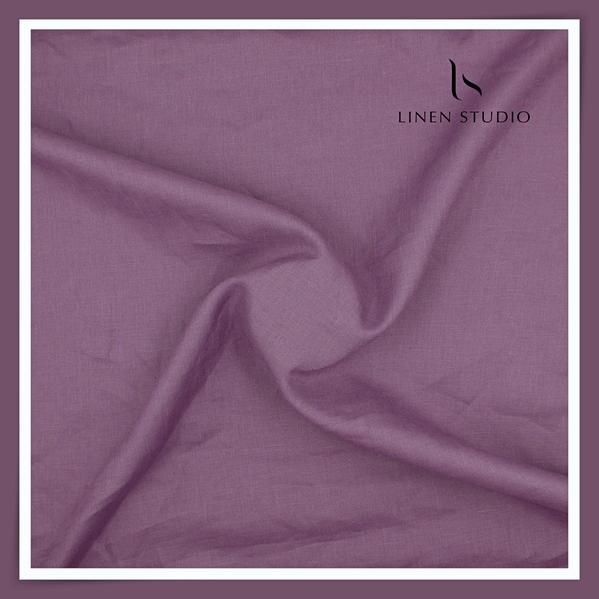 Burgoyne Premium Linen 70 Lea Shirting - Dirty Purple (NEW) (Most Liked)