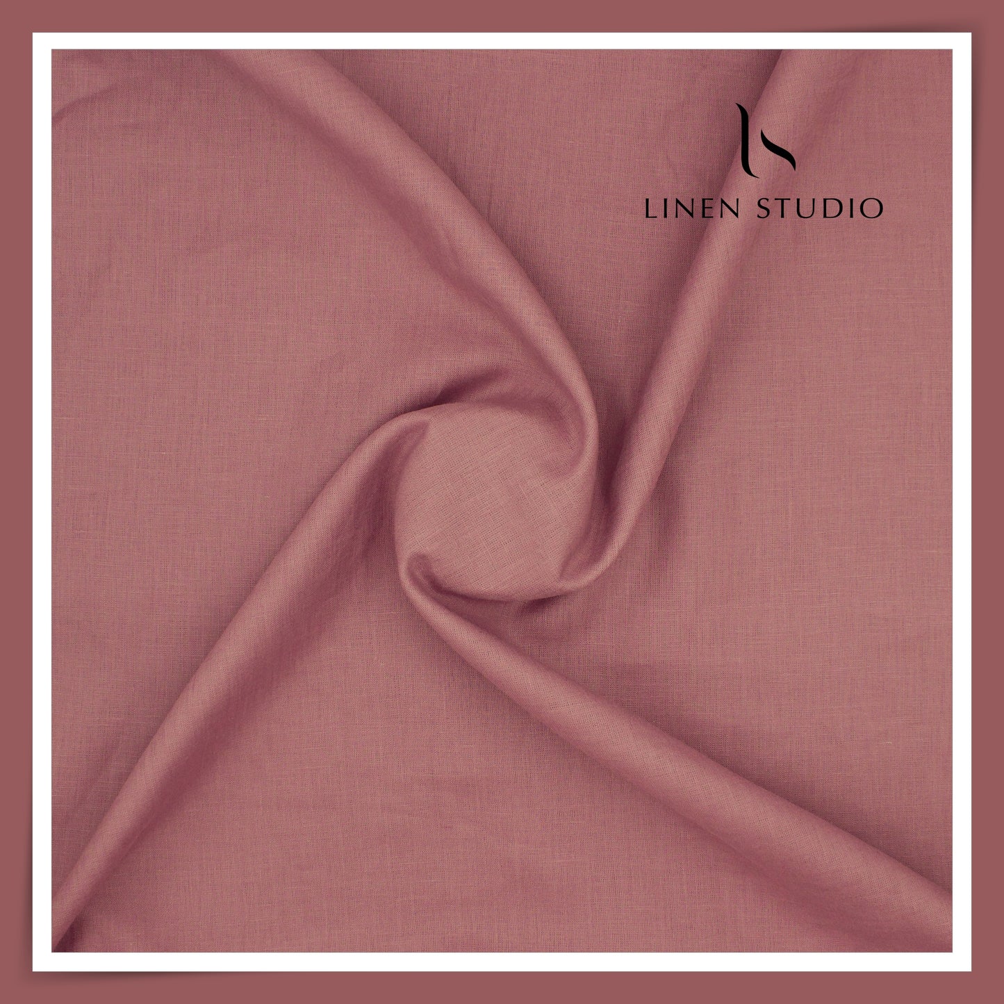 Burgoyne Premium Linen 70 Lea Shirting - Turkish Rose (NEW)