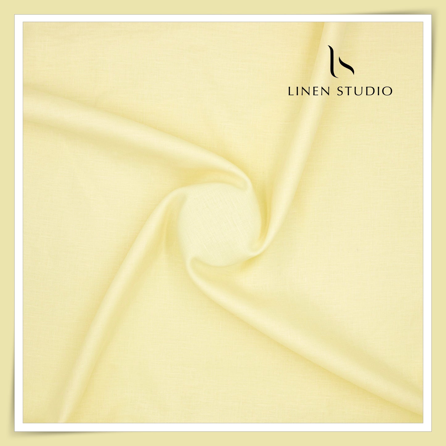 Burgoyne Premium Linen 70 Lea Shirting - Butter Yellow (NEW)