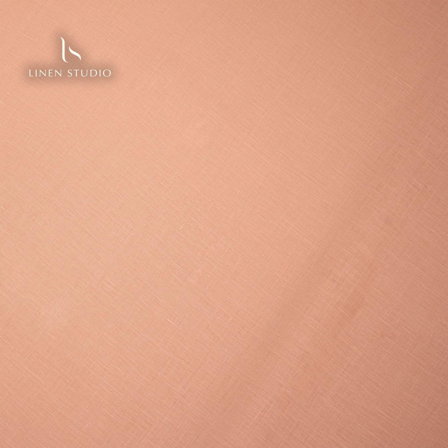 Burgoyne Premium Linen 70 Lea - Melon Orange (Last few mtrs)