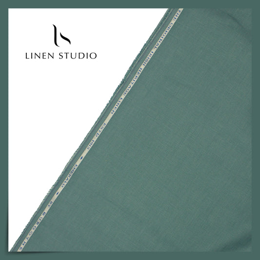 Burgoyne Premium Linen 70 Lea - Myrtle Green