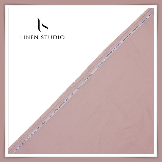 Burgoyne Premium Linen 70 Lea Shirting - Pink Martini (NEW)