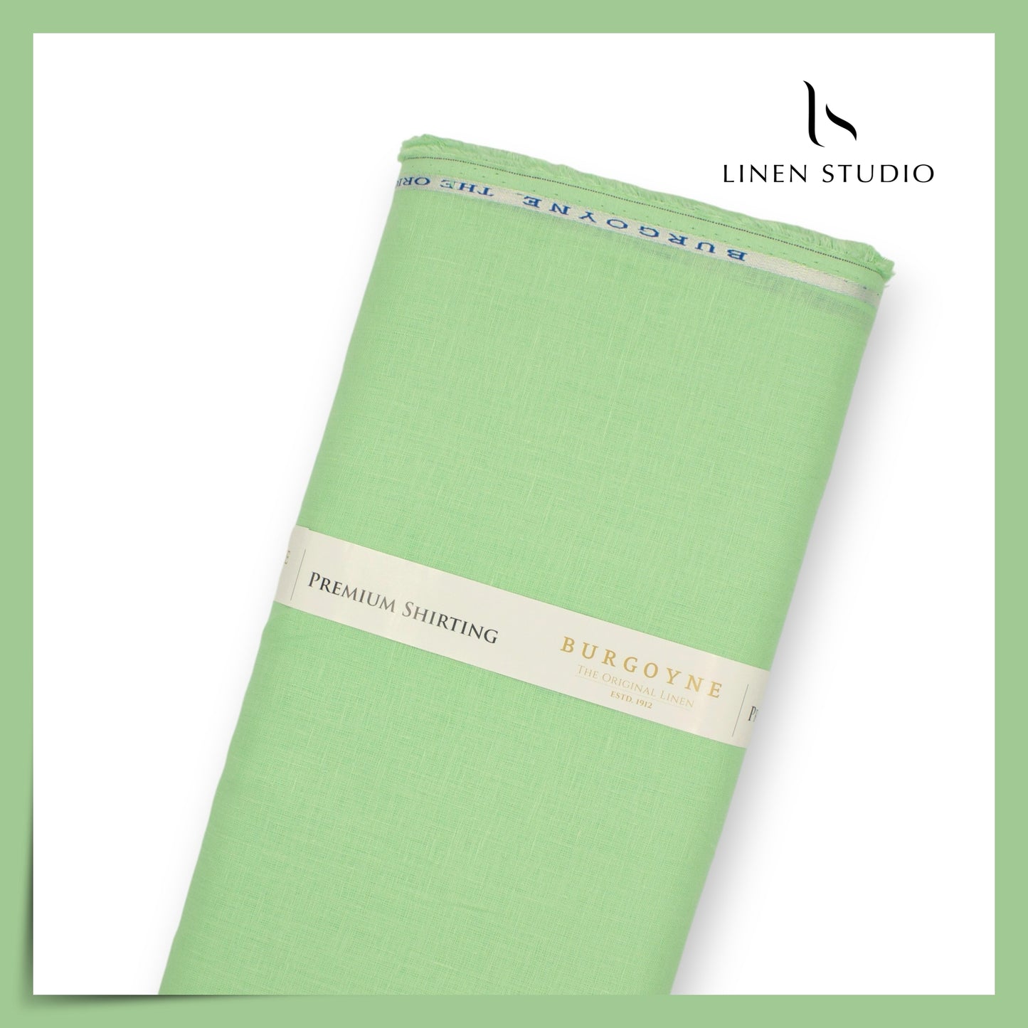 Burgoyne Premium Linen 70 Lea - Sea Green (NEW)