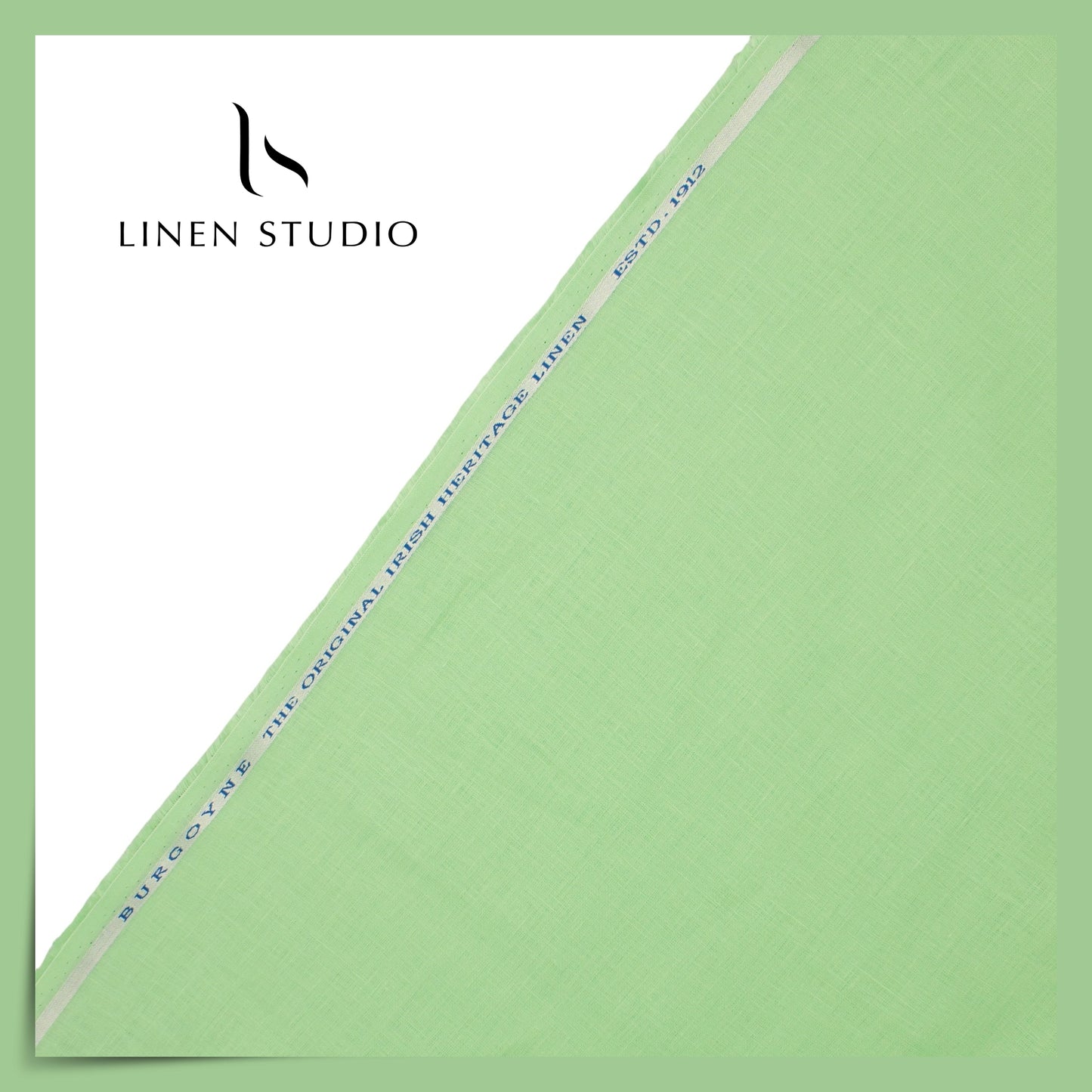 Burgoyne Premium Linen 70 Lea - Sea Green (NEW)