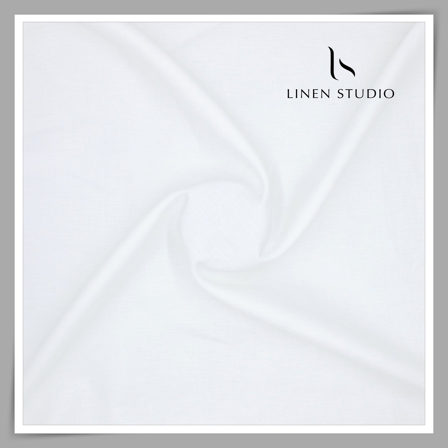 Burgoyne Premium Linen 70 Lea Shirting - Bright White (NEW)
