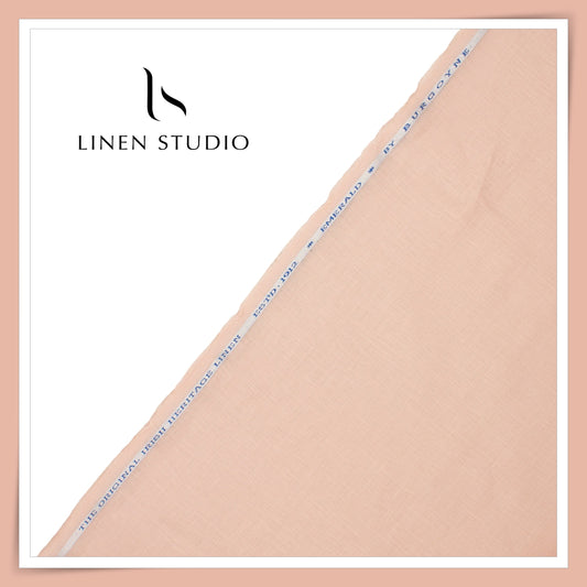 Burgoyne Premium Linen 70 Lea Shirting - Mandys Pink (NEW)
