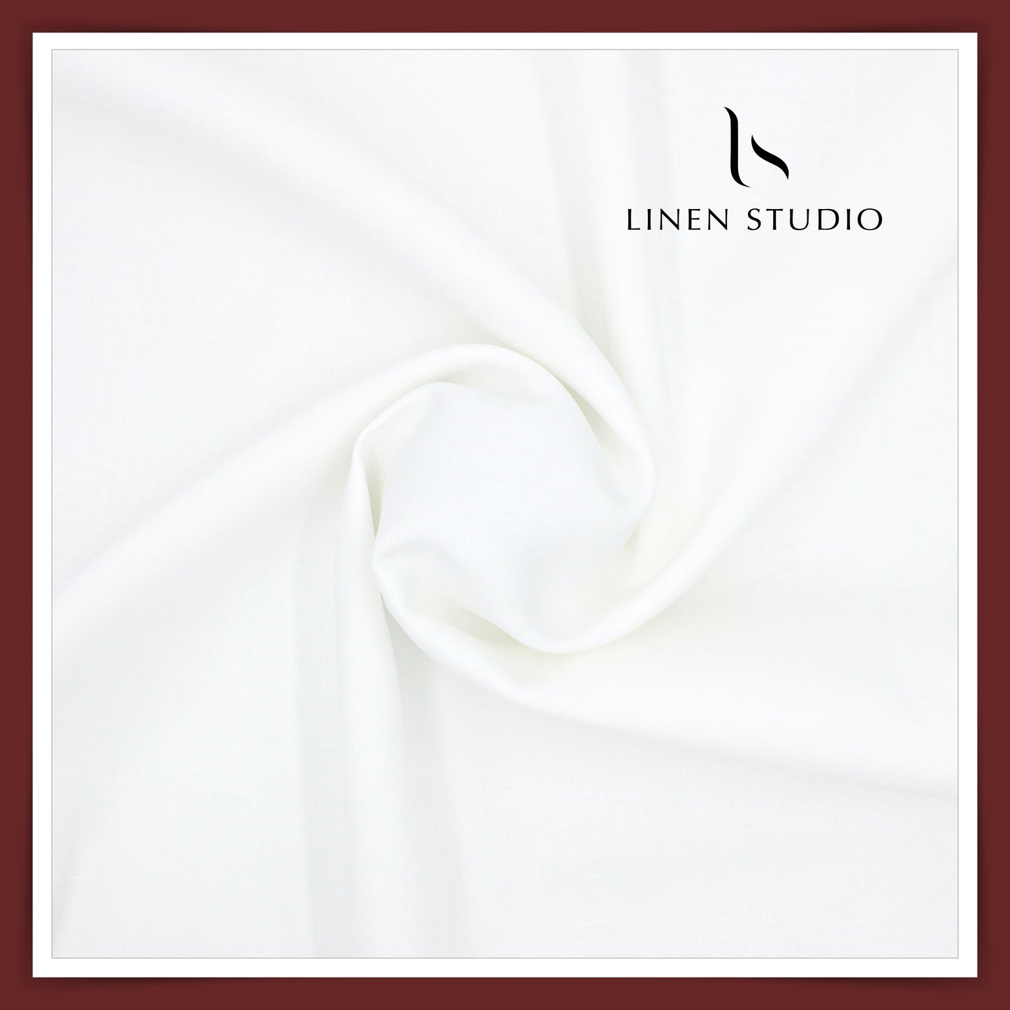 Wrinkle Free 60 Lea Shirting by Burgoyne - Bright White (New Arrival)