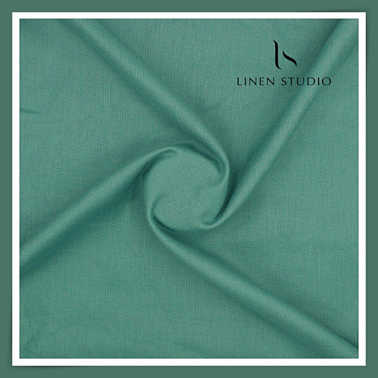 Burgoyne 70 Lea Netted Premium Shirting - Teal Green (NEW)