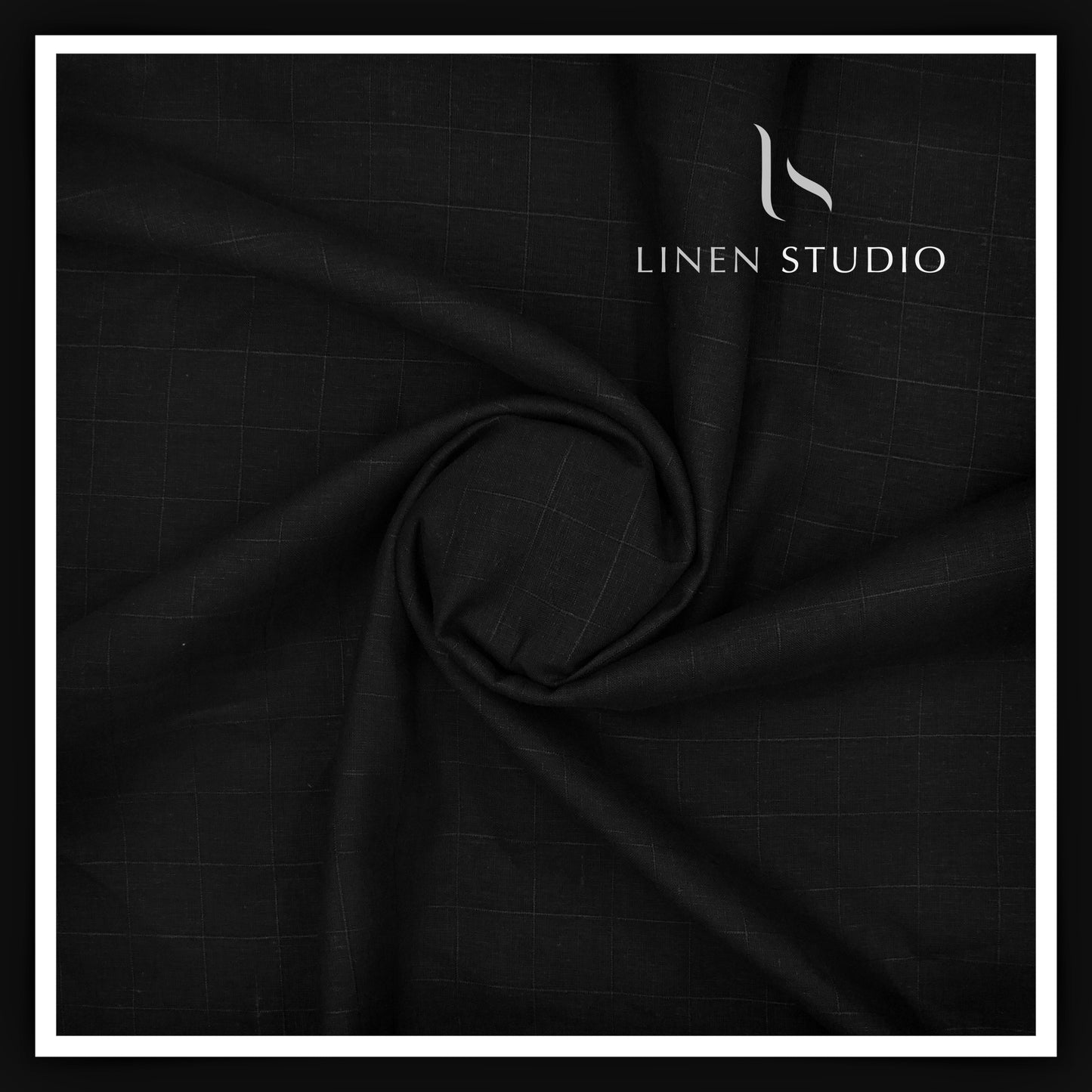70 Lea Self Checks by Burgoyne - Jet Black