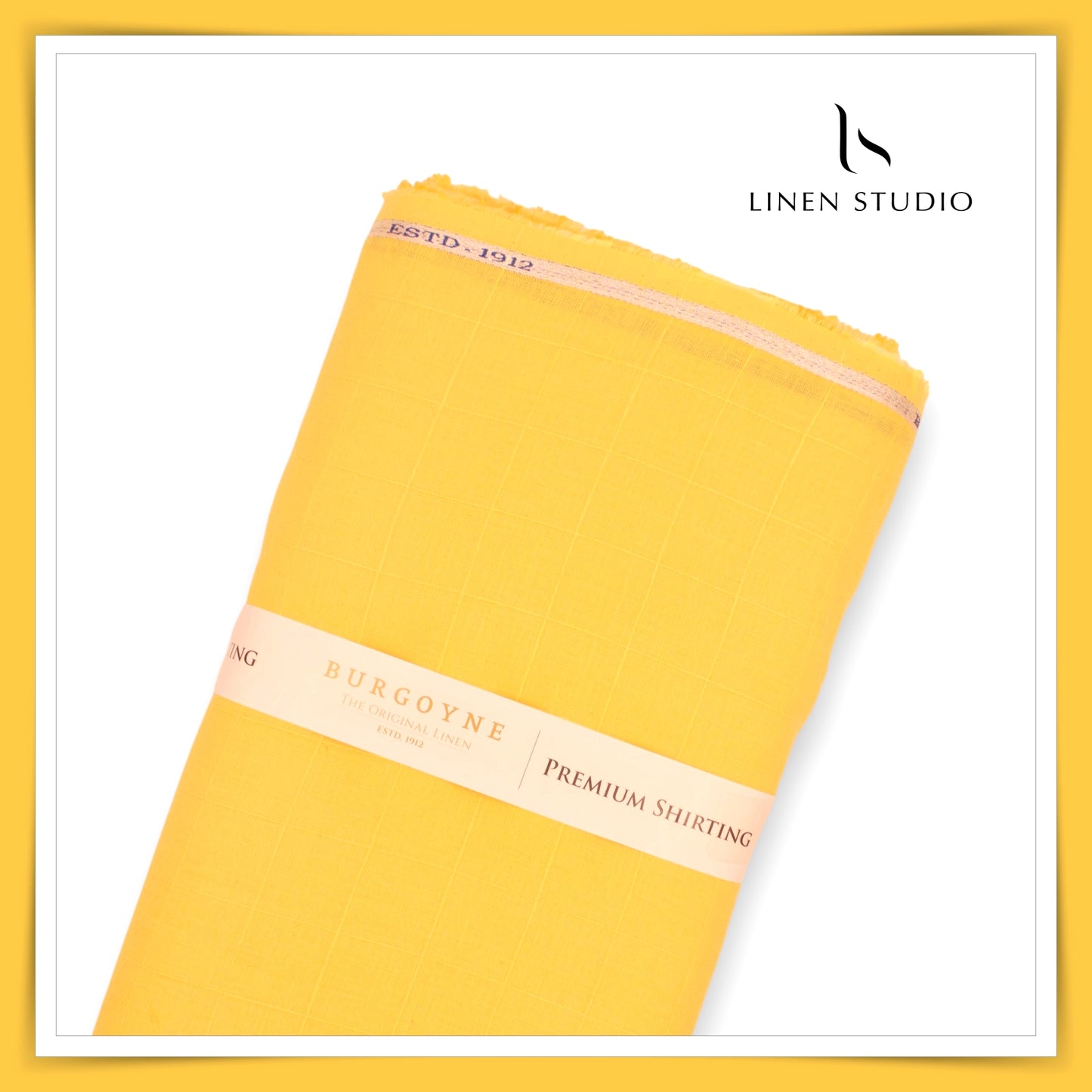 70 Lea Self Checks by Burgoyne - Saffron Mango