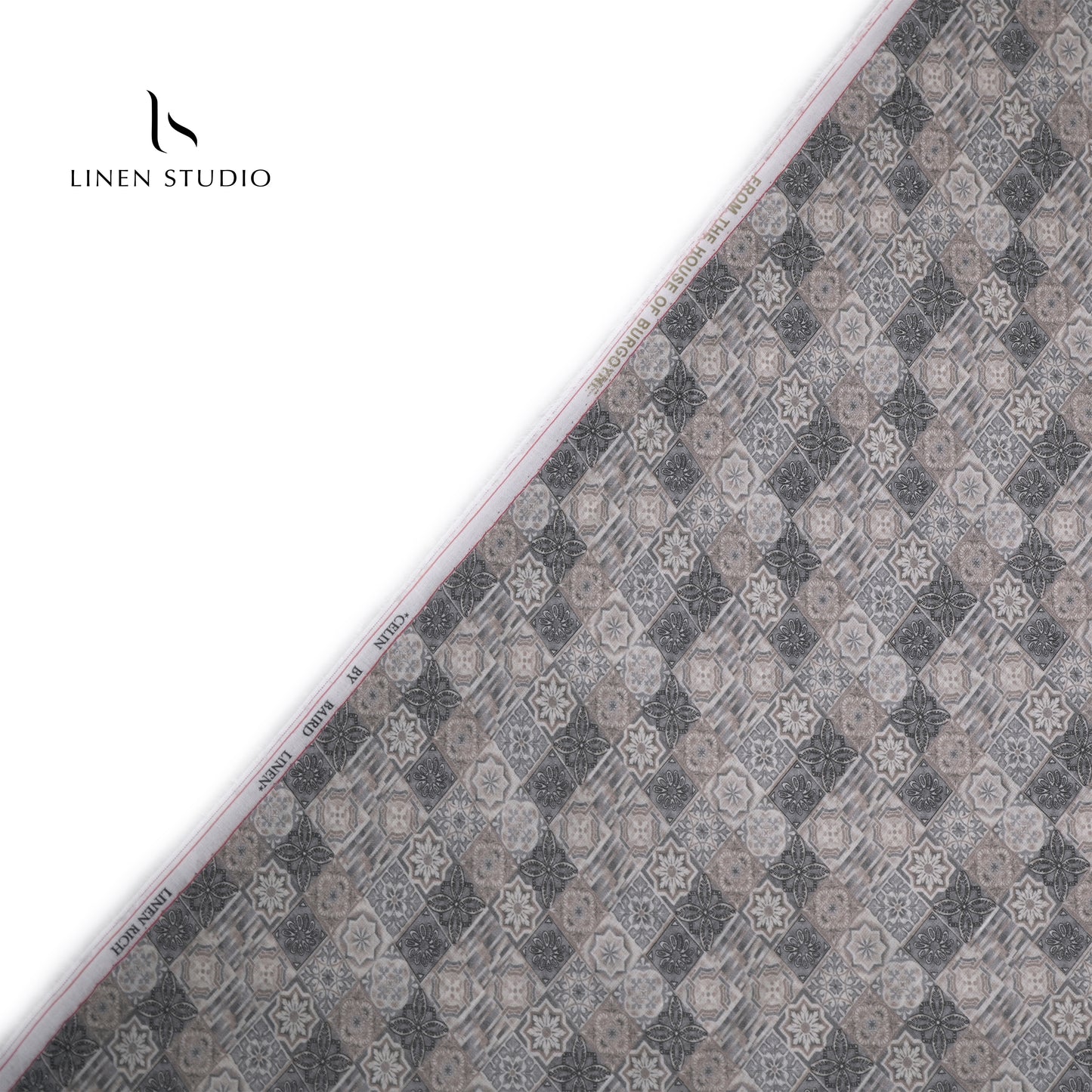 Burgoyne Linen 95% Cotton 5% - Digital Printed - Linen Studio