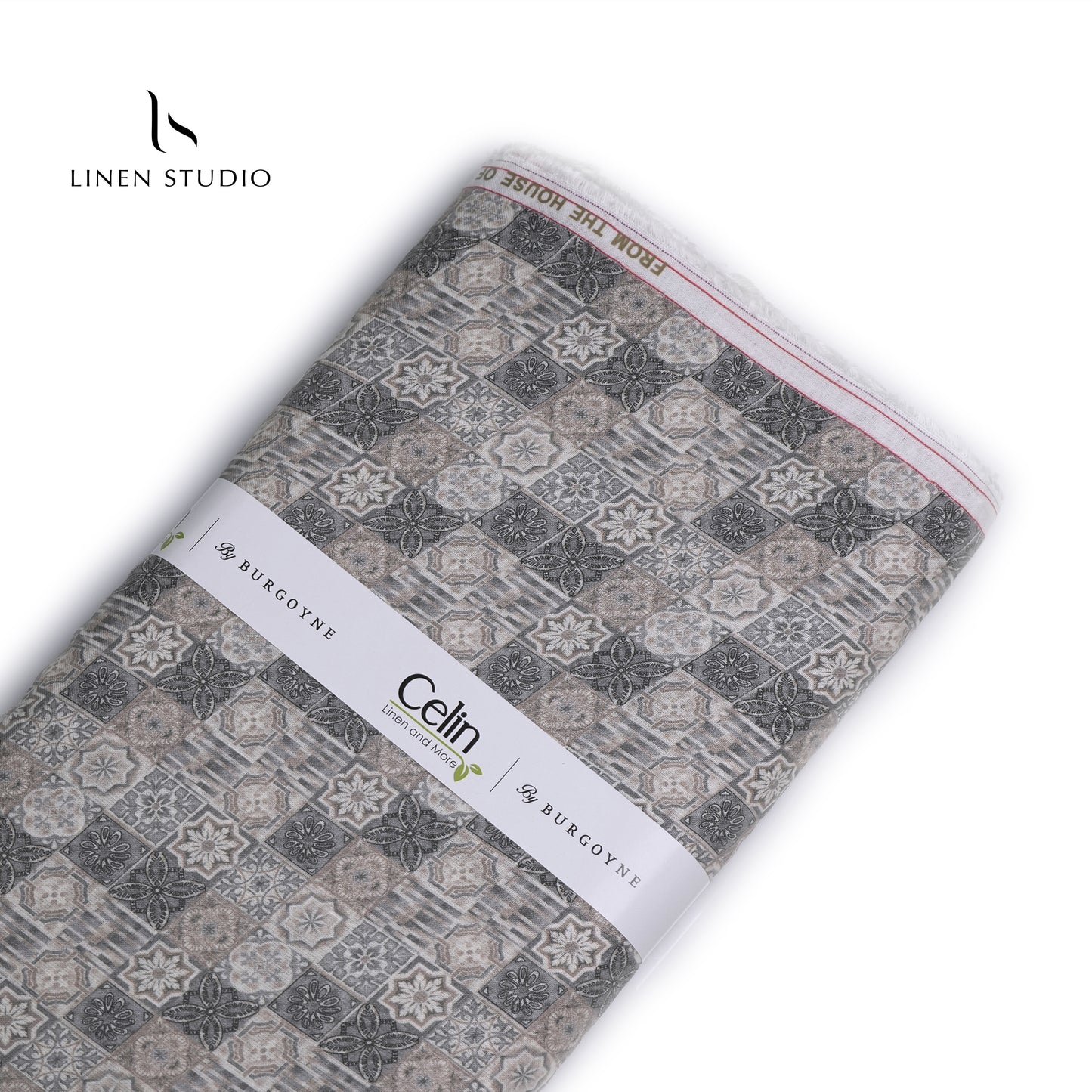 Burgoyne Linen 95% Cotton 5% - Digital Printed - Linen Studio