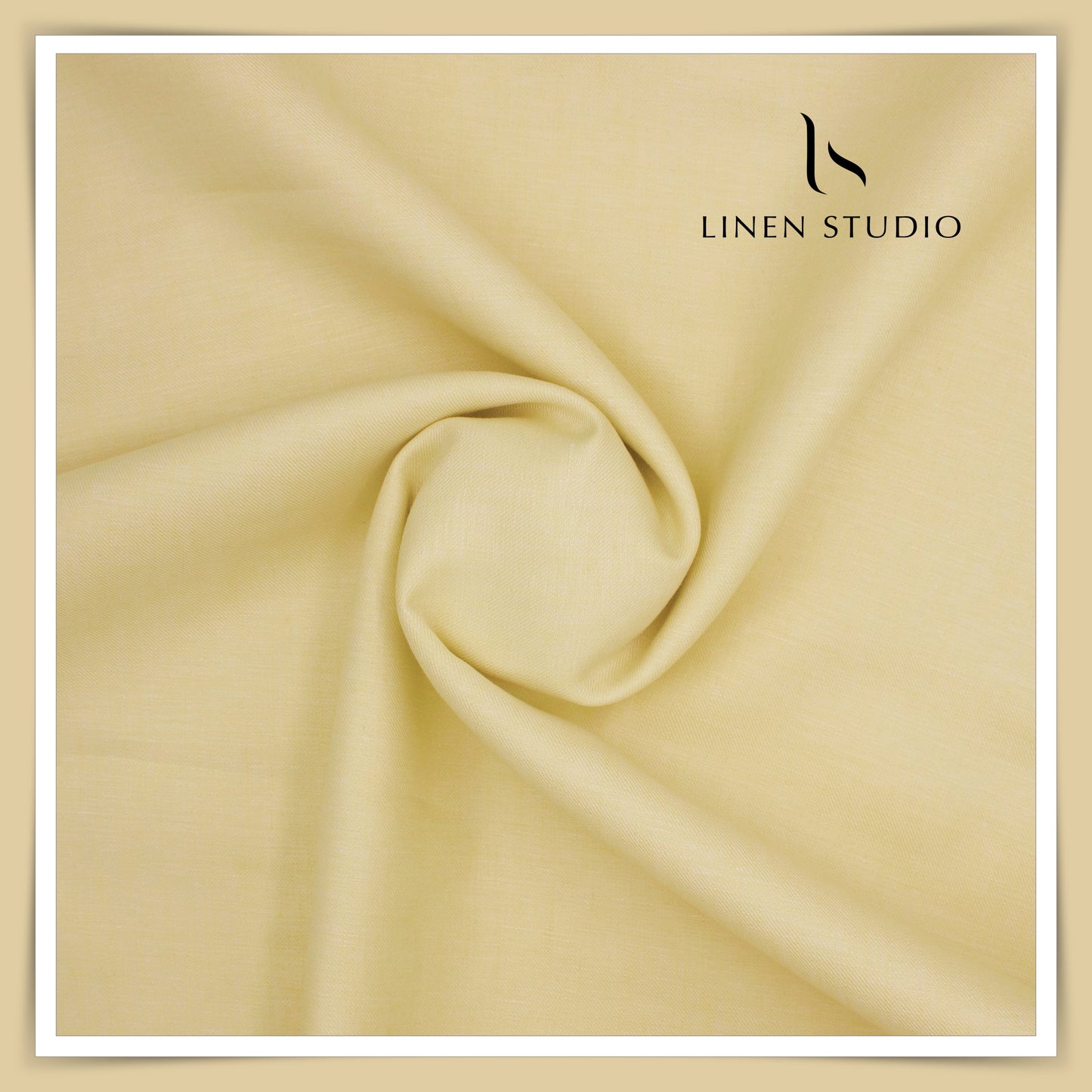 Burgoyne Pure Linen Premium Suiting - Sunshine Yellow - Linen Studio
