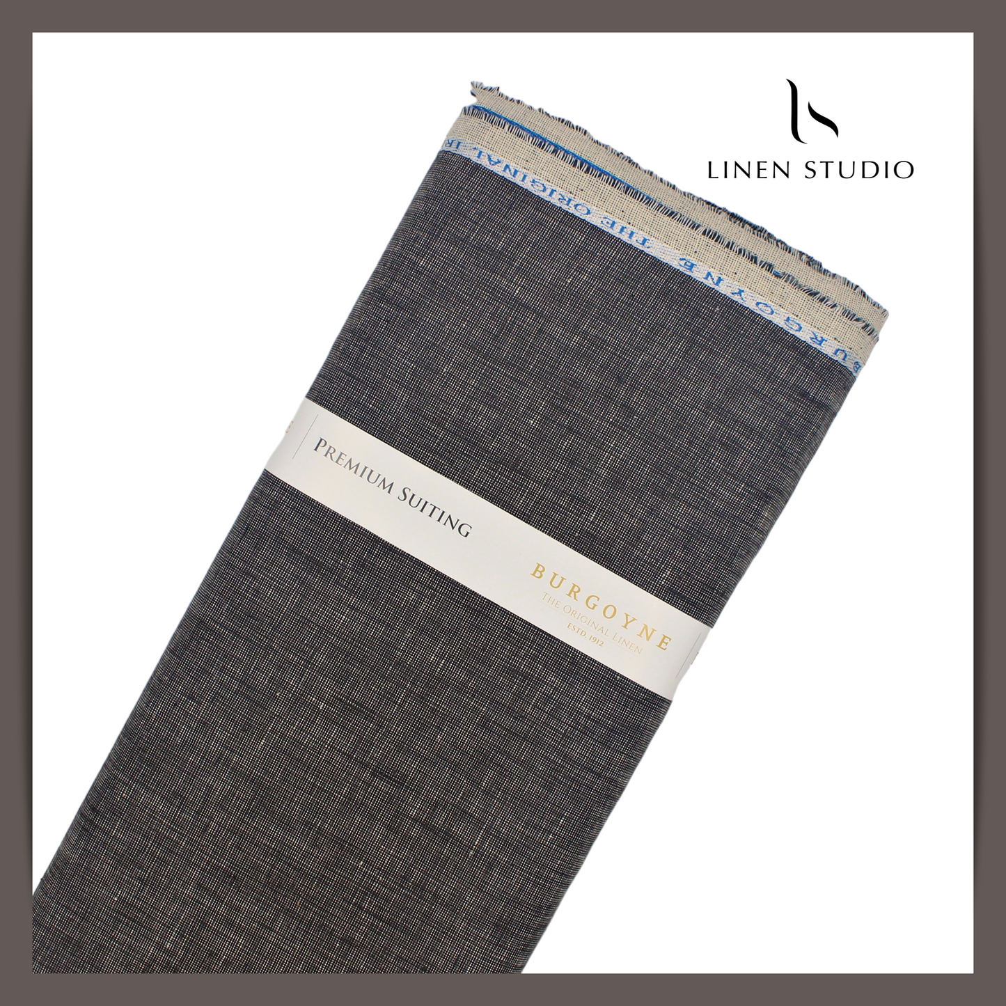 Burgoyne Premium Suiting - Light Brown - Linen Studio