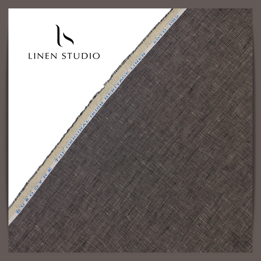 Burgoyne Premium Suiting - Light Brown - Linen Studio