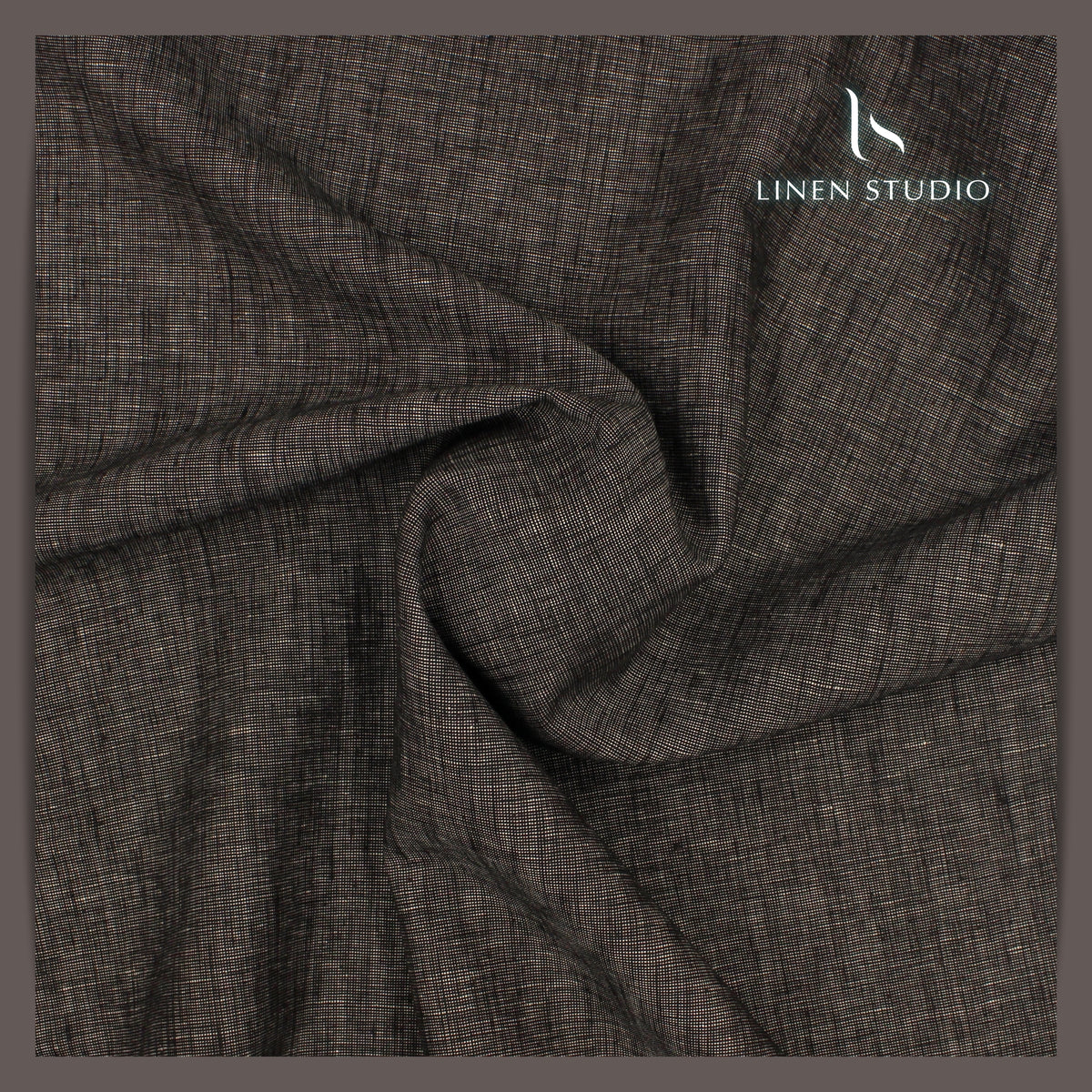 50 CM SUITING - 40 LEA PURE LINEN PICK & PICK BY BURGOYNE - EB 110 (FLAT RATE)