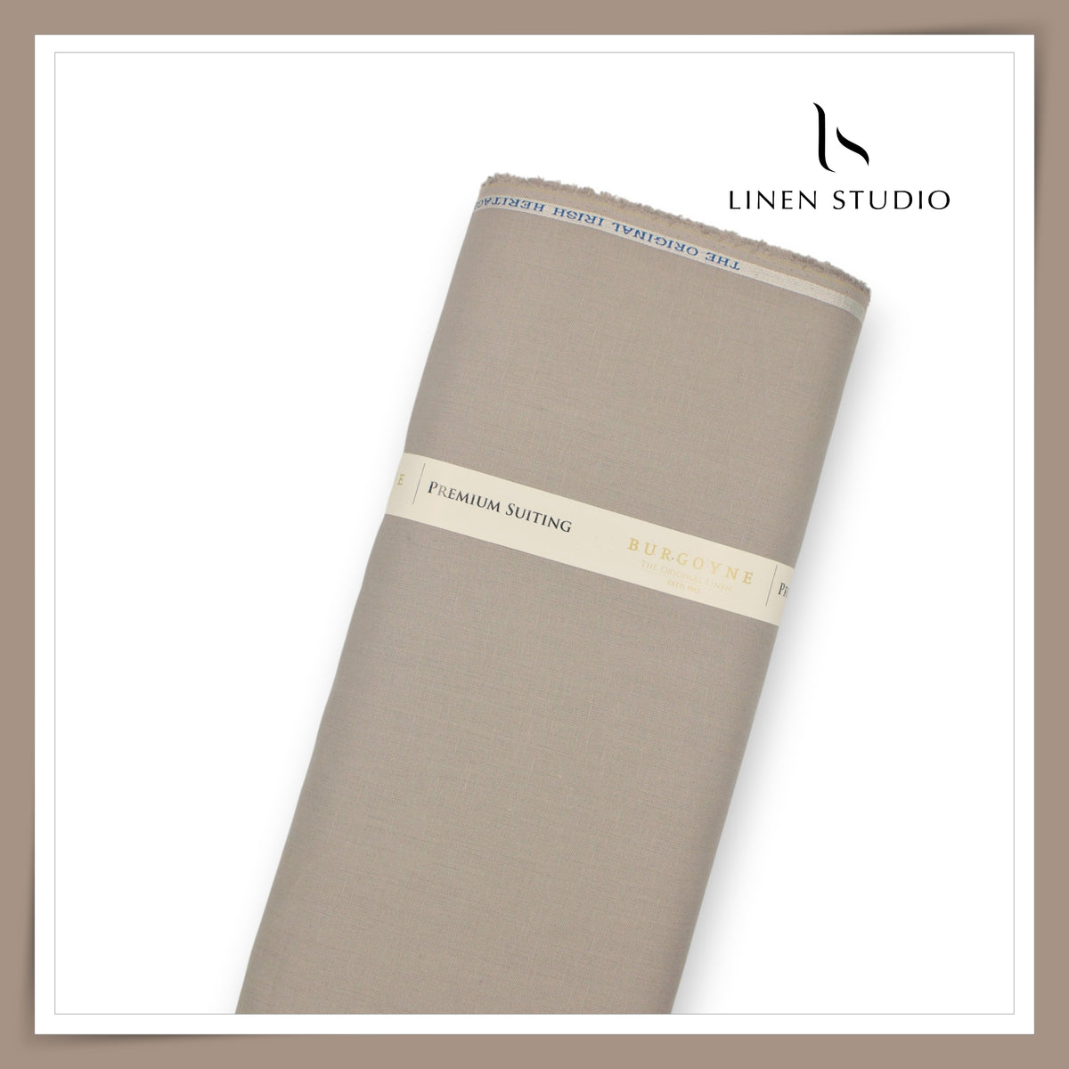 Burgoyne Pure Linen Premium 40 Lea Suiting - Koala (NEW)