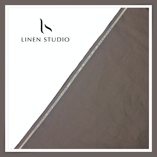 Burgoyne Pure Linen Premium 40 Lea Suiting - Lava (NEW)