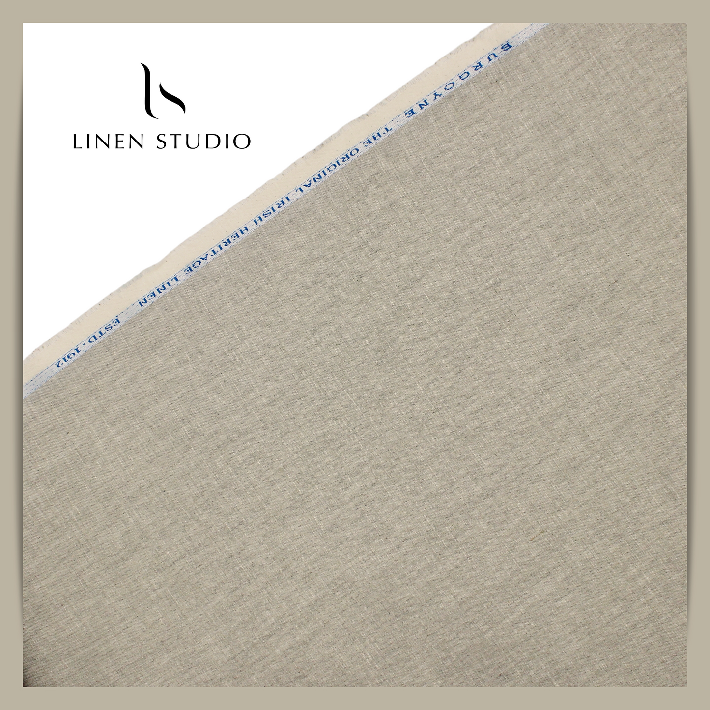 Burgoyne Premium Linen Suiting - Oatmeal (Summer Collection)