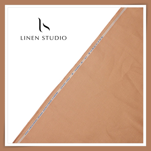 Burgoyne Pure Linen Premium 40 Lea Suiting - Rose Gold (NEW)