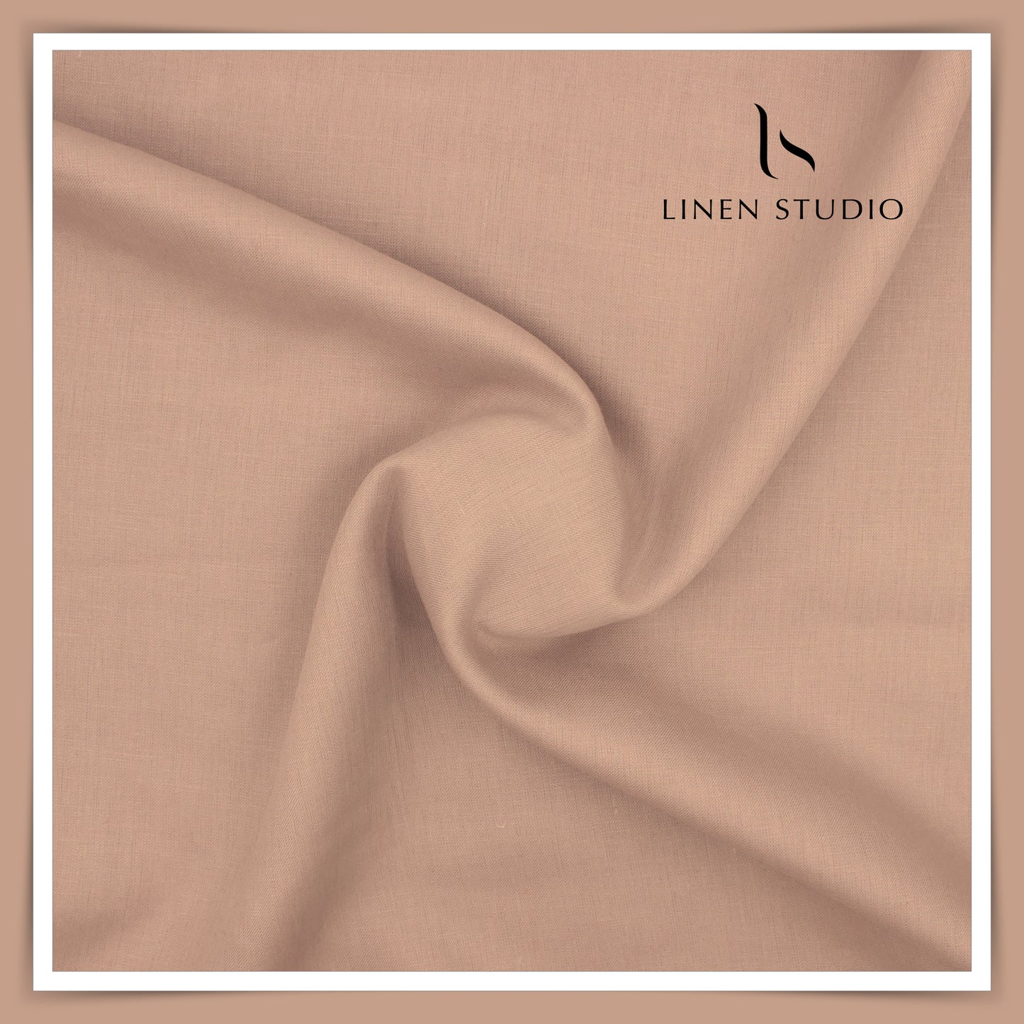 Burgoyne Premium Linen Suiting - Pale Taupe (Summer Collection)