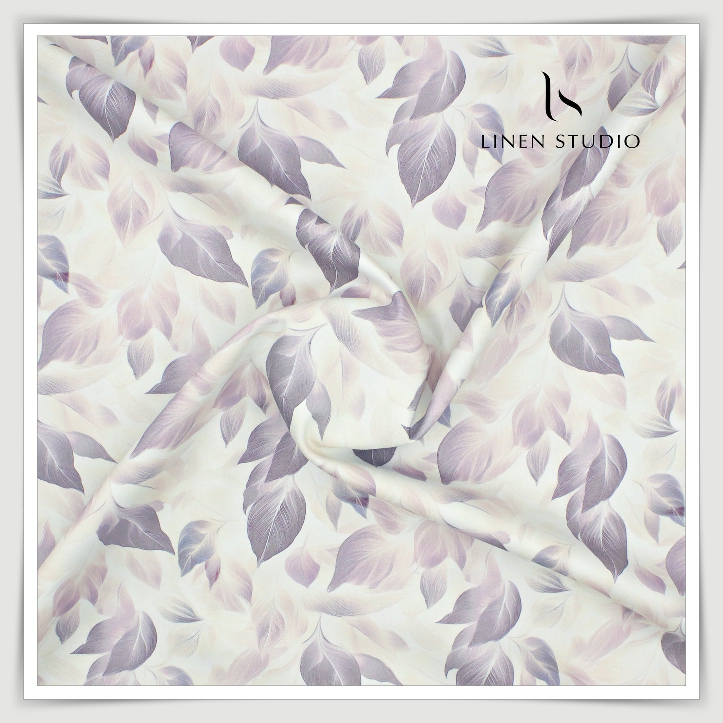 100% Giza Cotton Digital Printed by Burgoyne Ireland - Shades of Purple (NEW)