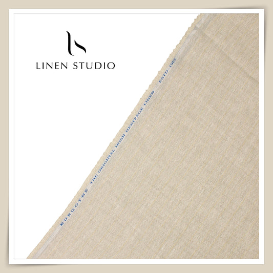 60 Lea Pure Linen Shirting by Burgoyne - 17602/05 (NEW) (Limited Stock)