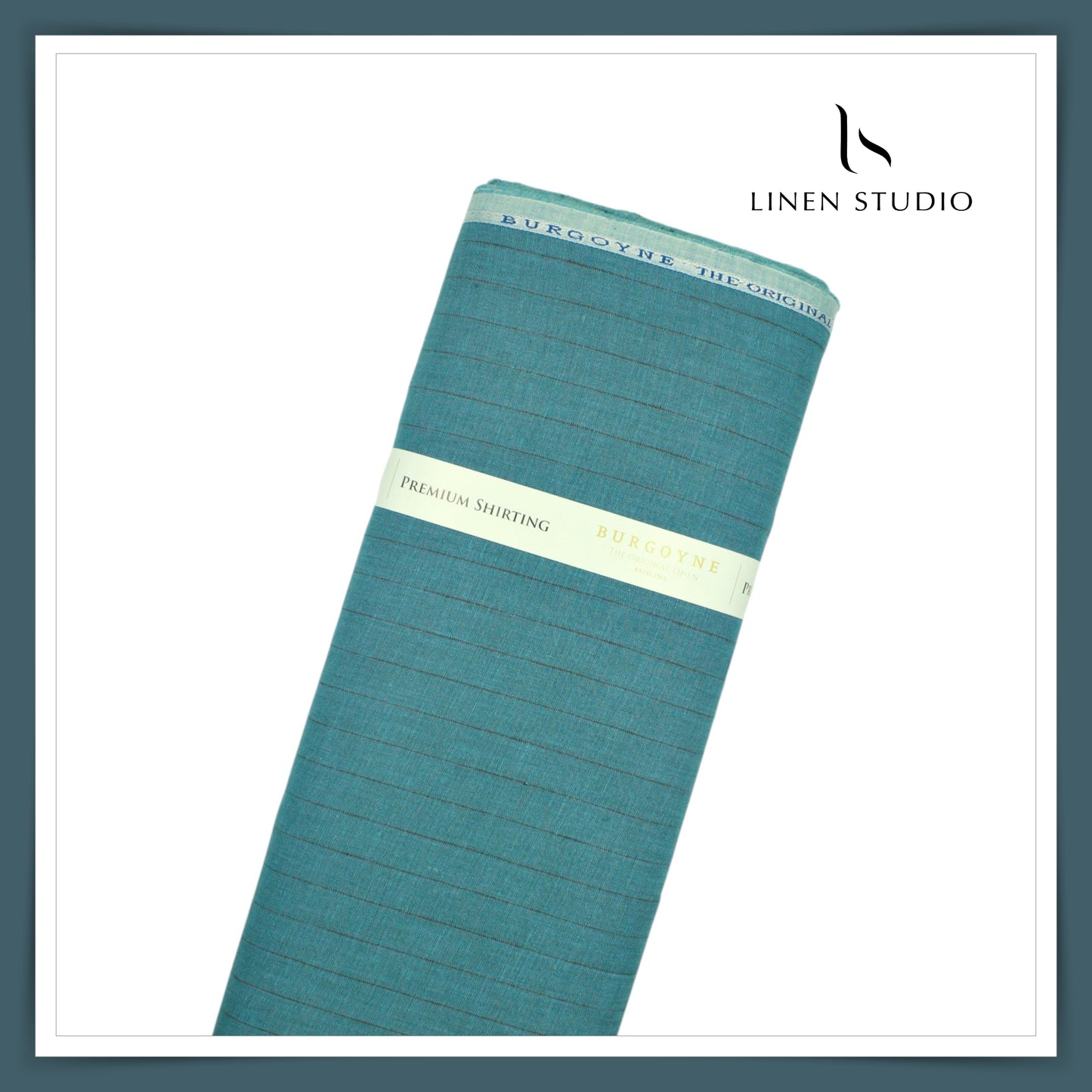 60 Lea Pure Linen Shirting by Burgoyne - 22752/02 (NEW) (Limited Stock)
