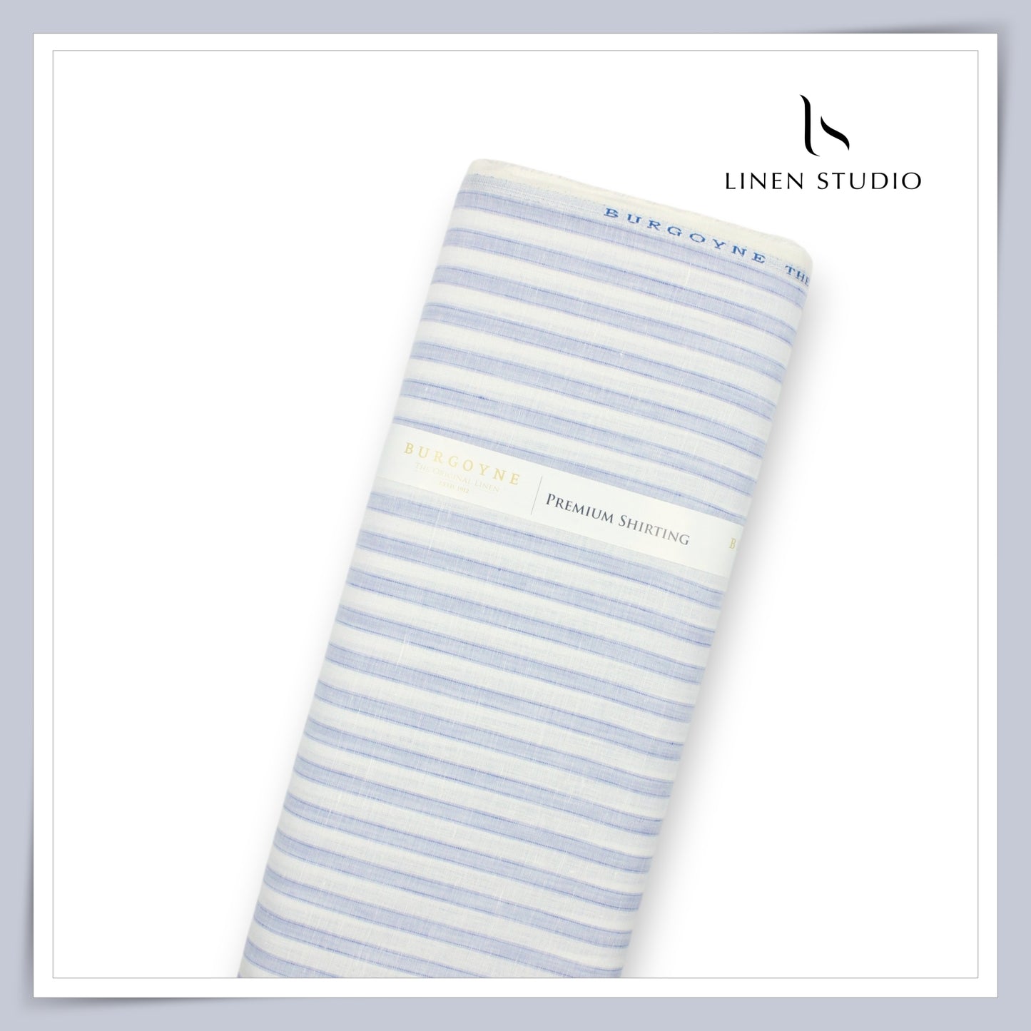 60 Lea Pure Linen Shirting by Burgoyne - 22820/01 (NEW) (Limited Stock)