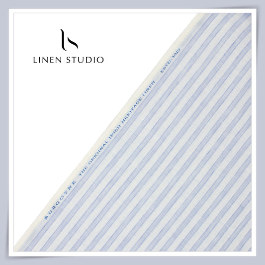 60 Lea Pure Linen Shirting by Burgoyne - 22820/01 (NEW) (Limited Stock)