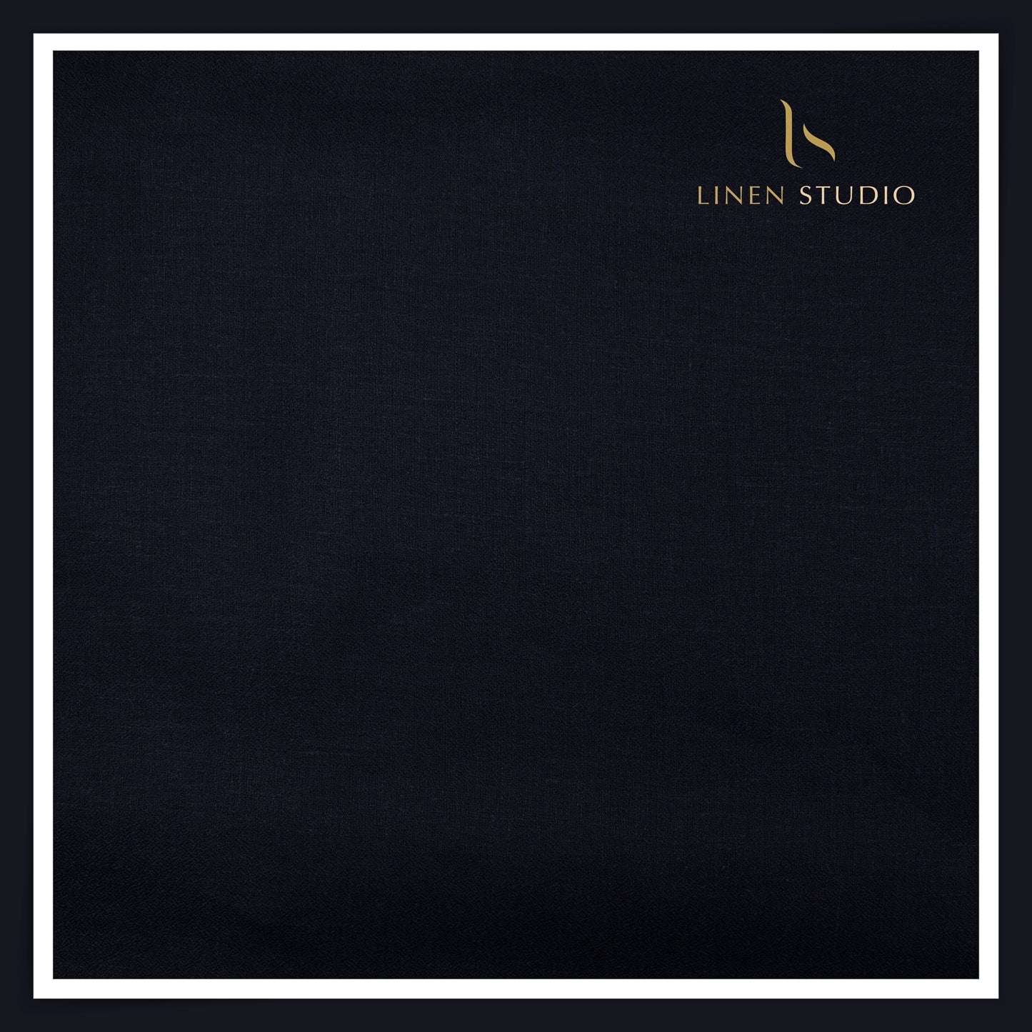 70 Lea Twill Textured Shirting by Burgoyne - Dark Blue (Zoom In) (NEW)