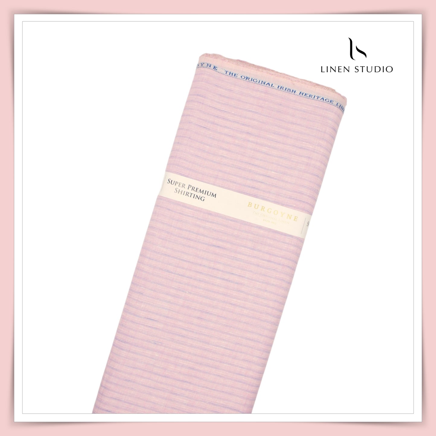 80 Lea Pure Linen Premium Shirting by Burgoyne - 13744/03 (NEW)