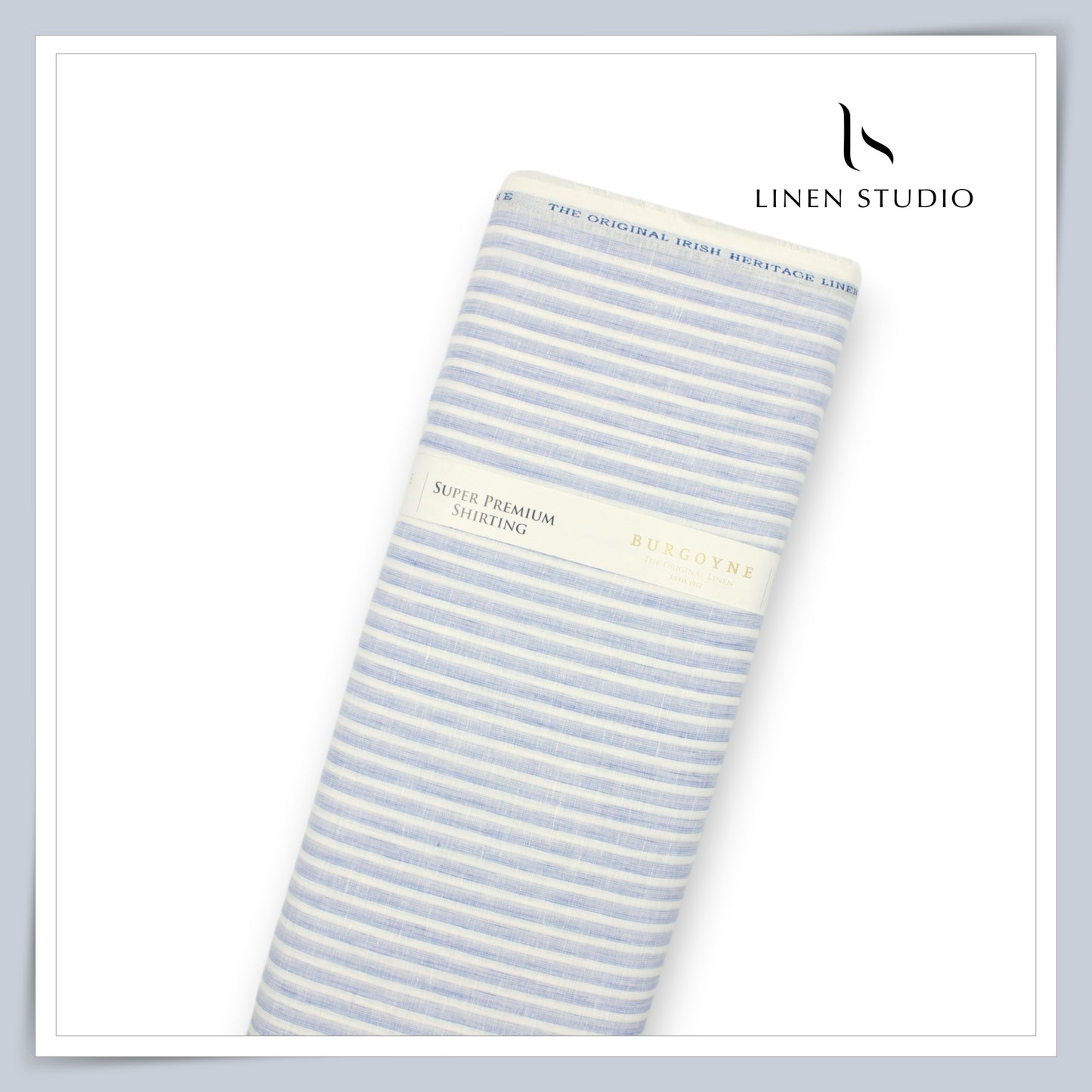 80 Lea Pure Linen Premium Shirting by Burgoyne - 14040/02 (NEW)