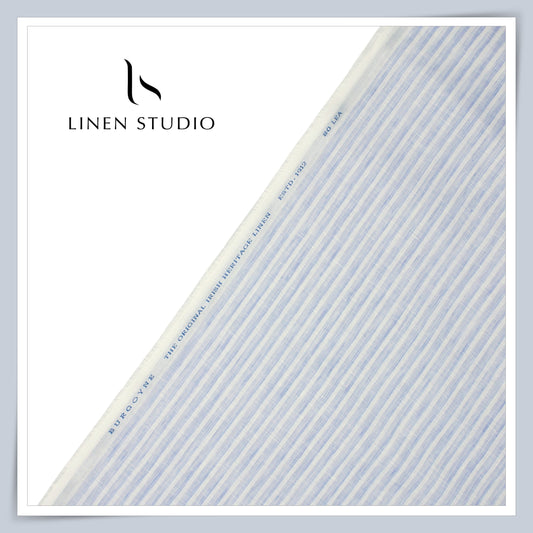 80 Lea Pure Linen Premium Shirting by Burgoyne - 14040/02 (NEW)