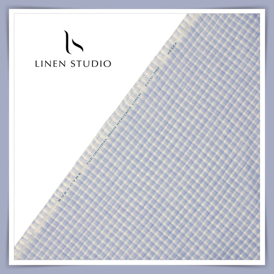 80 Lea Pure Linen Premium Shirting by Burgoyne - 14041/01 (NEW)