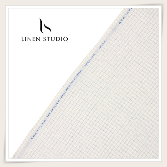 80 Lea Pure Linen Premium Shirting by Burgoyne - 14139/01 (NEW)