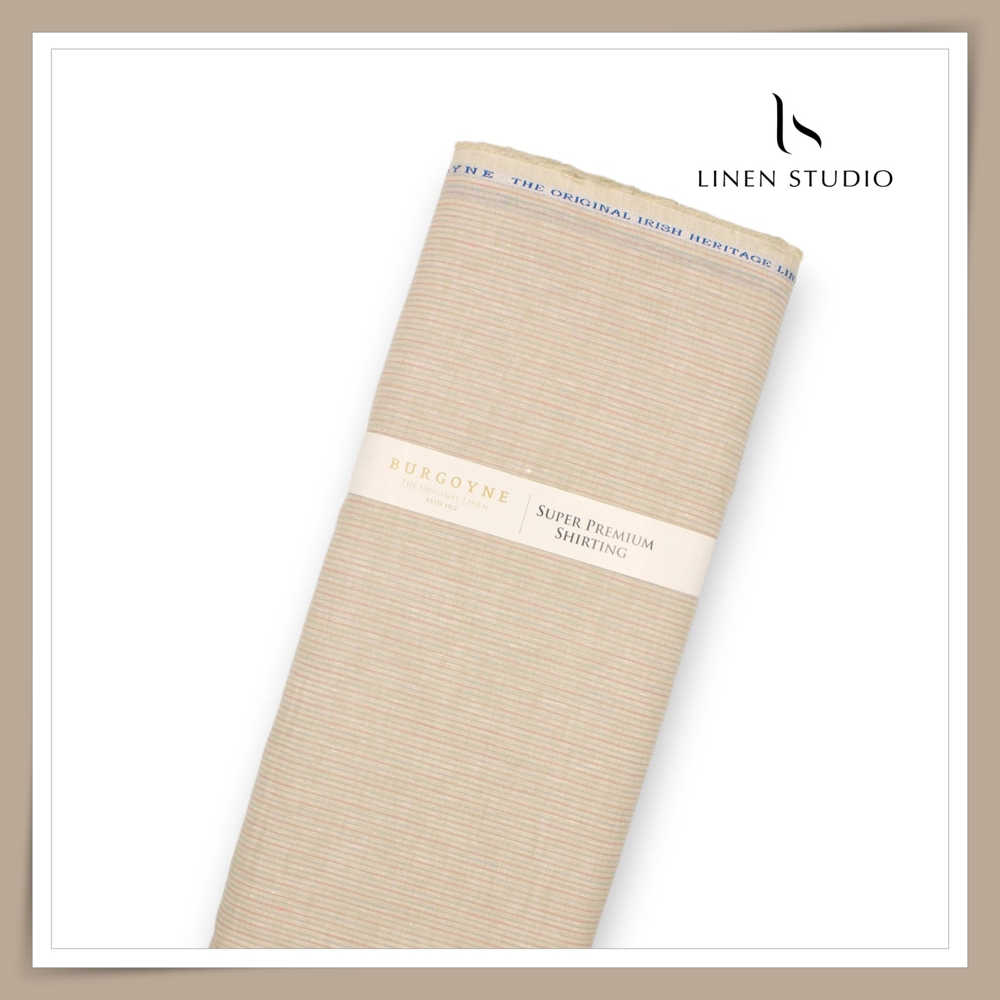 80 Lea Pure Linen Premium Shirting by Burgoyne - 14151/05 (NEW)