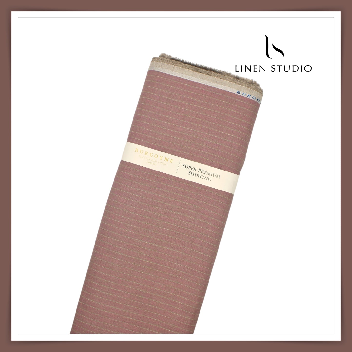 80 Lea Pure Linen Premium Shirting by Burgoyne - 14192/02 (NEW)
