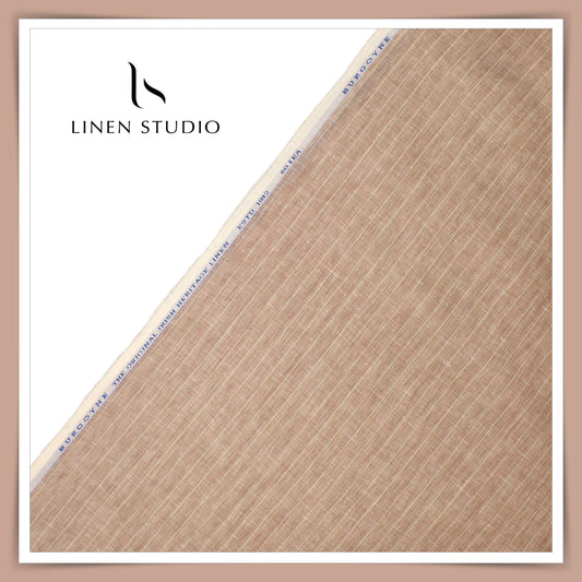 80 Lea Pure Linen Premium Shirting by Burgoyne - 17010/01 (NEW)