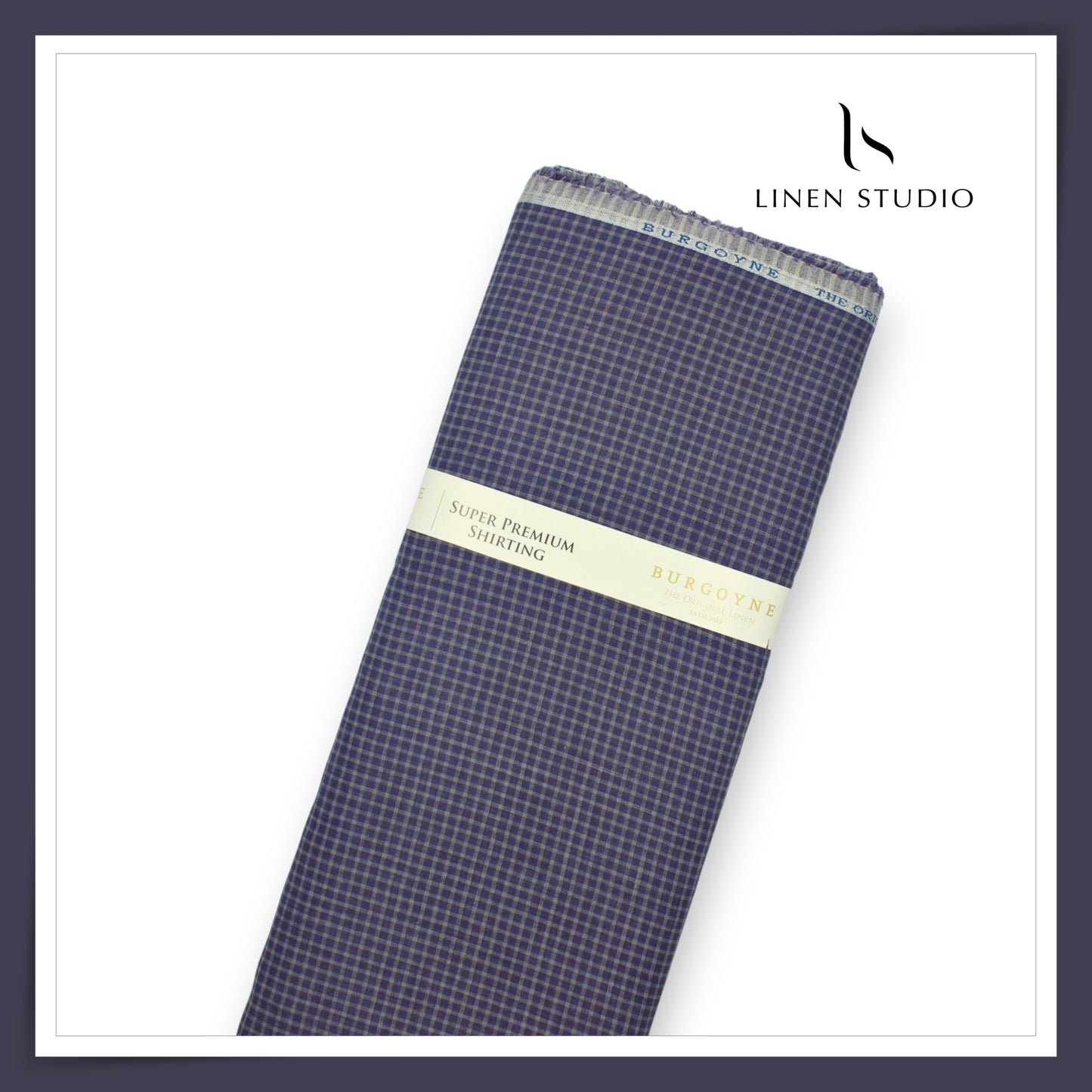 80 Lea Pure Linen Premium Shirting by Burgoyne - 17205/01 (NEW)