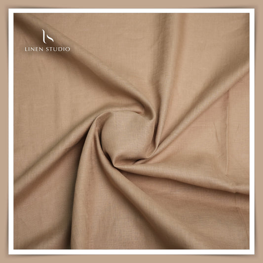 Burgoyne Premium Linen 70 Lea - Light Taupe (Last Few Mtrs)