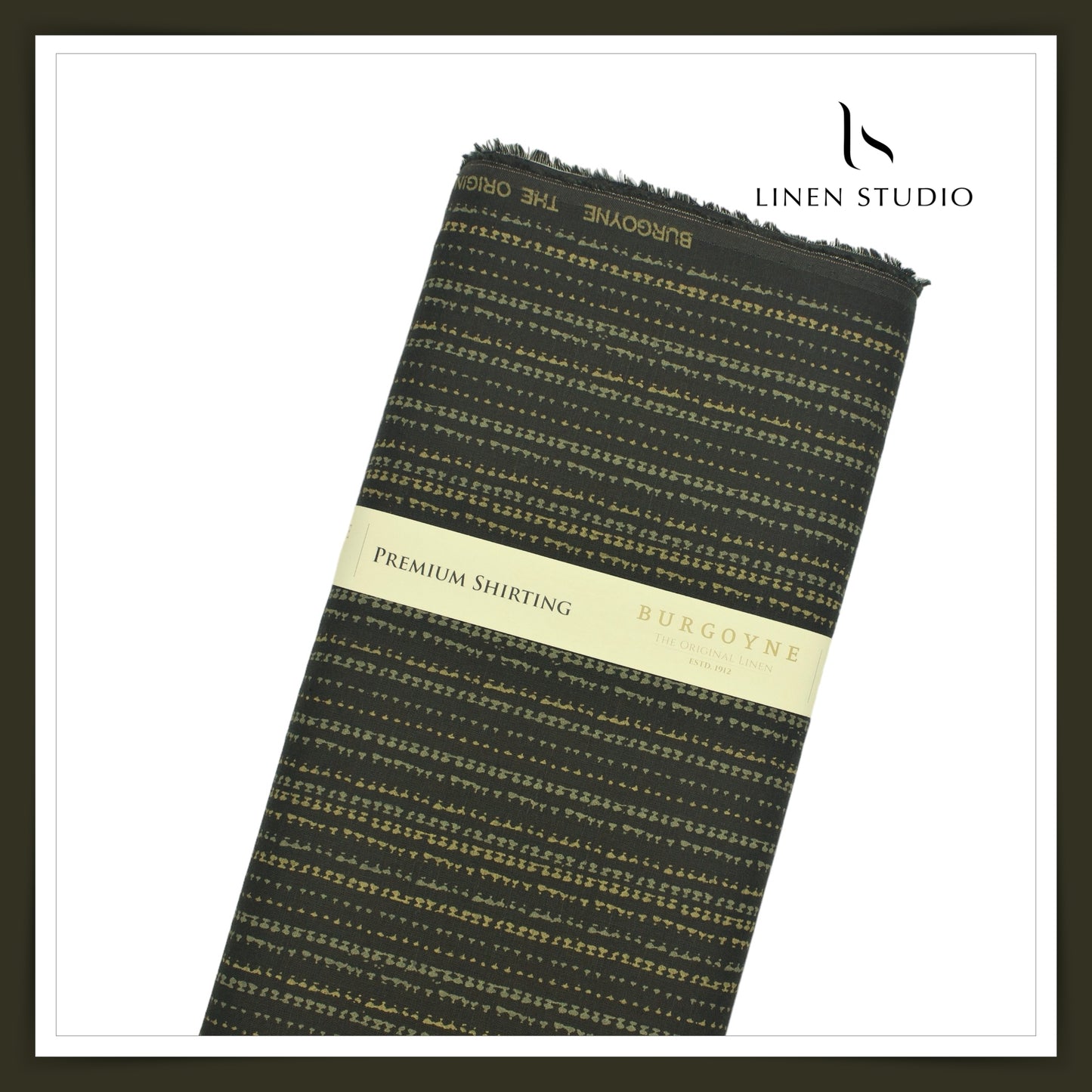 Burgoyne Digital Printed Premium Linen - 22 - Linen Studio