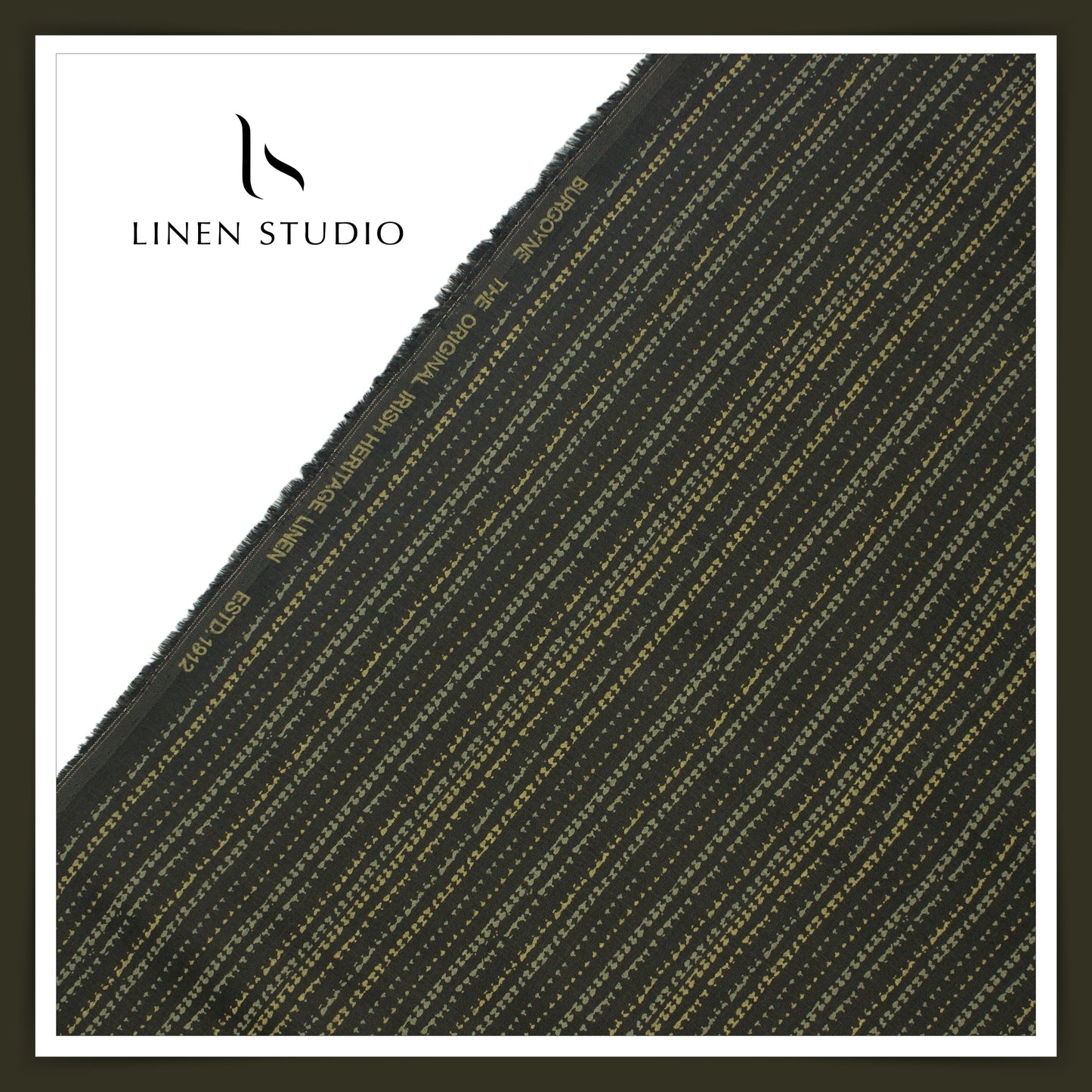 Burgoyne Digital Printed Premium Linen - 22 - Linen Studio