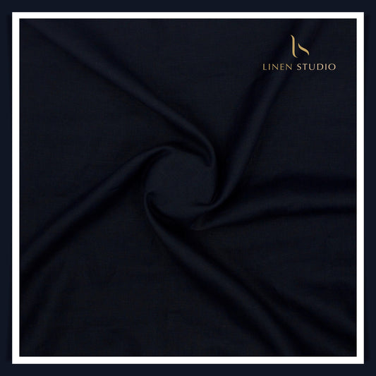 Burgoyne Premium Linen 70 Lea - Darkest Navy (Fastest Selling)
