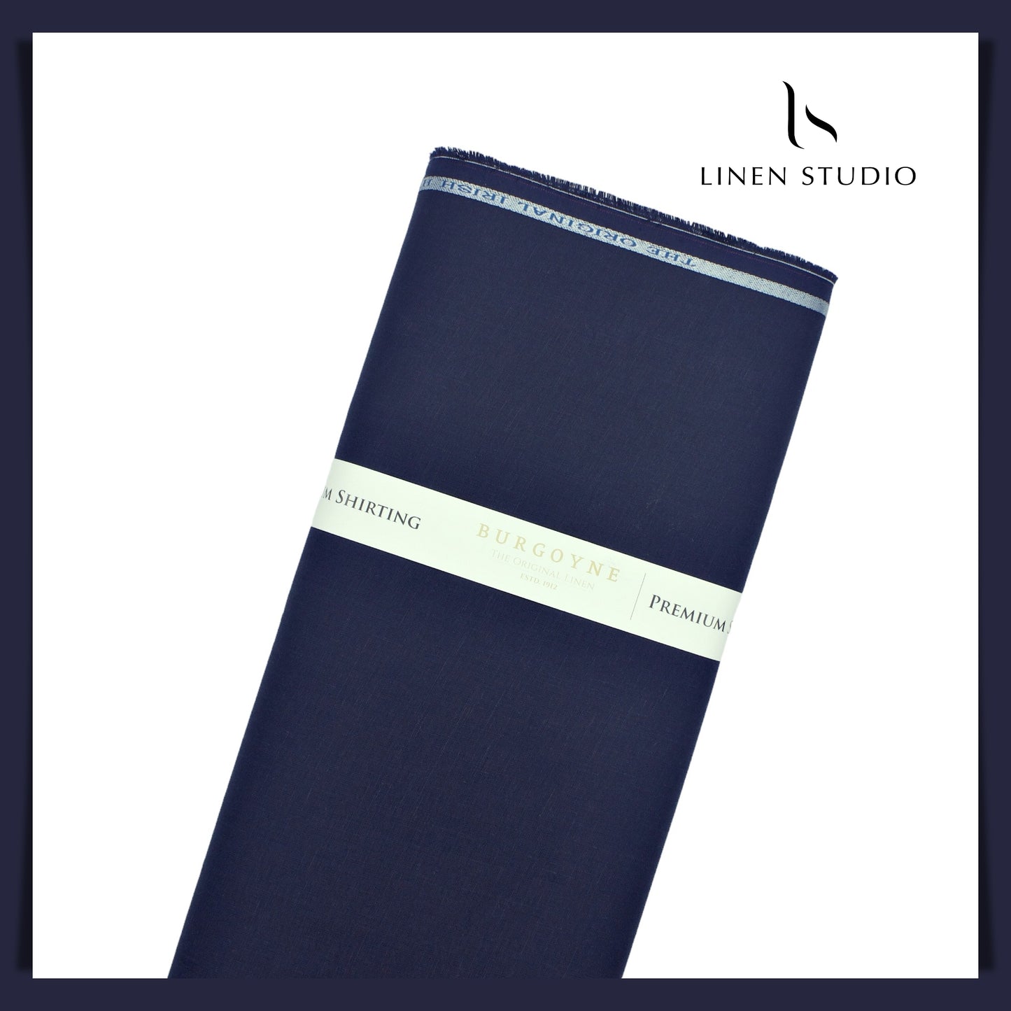 Burgoyne Premium Linen 70 Lea - Deep Ink Blue (NEW)