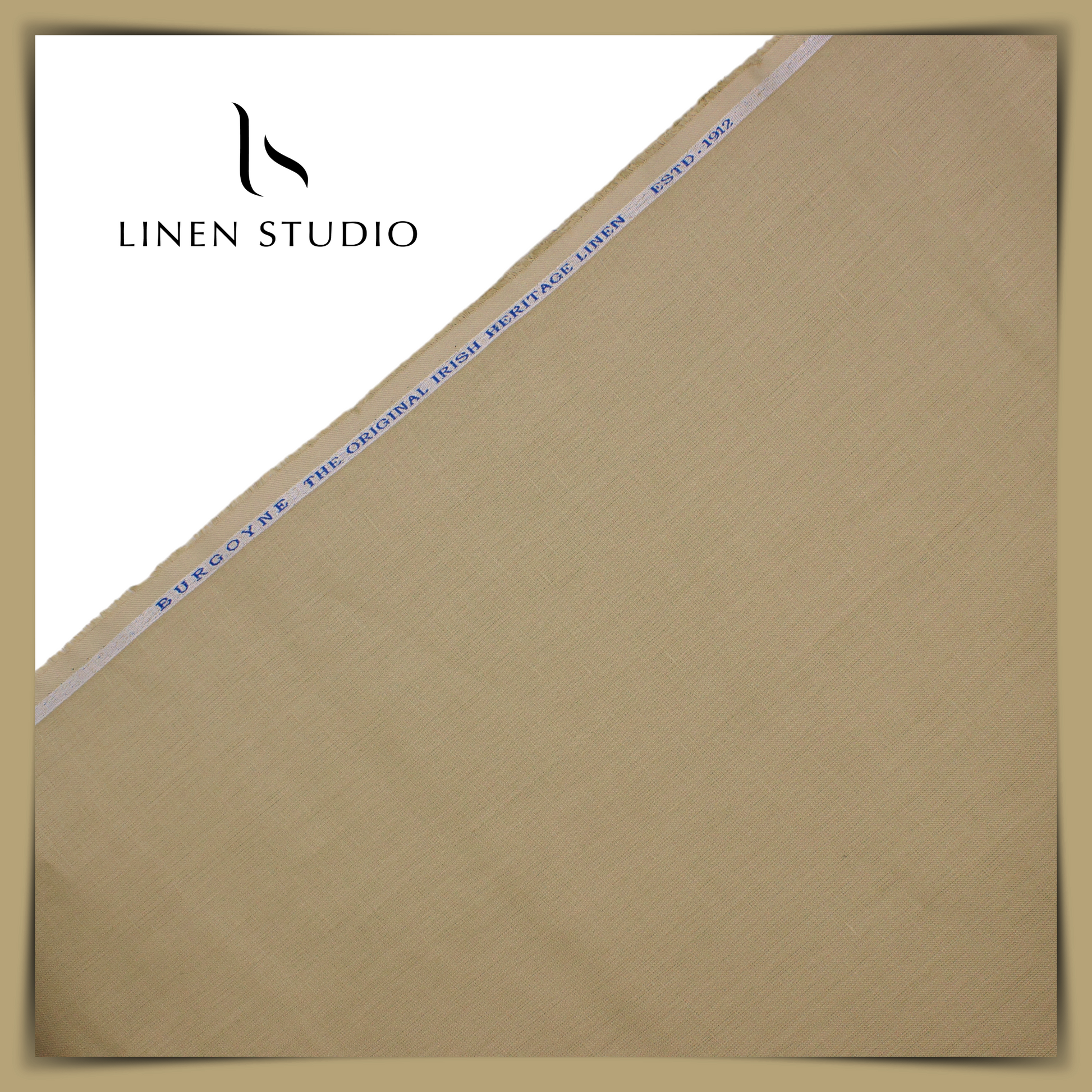 Burgoyne Premium Suiting - Camel - Linen Studio