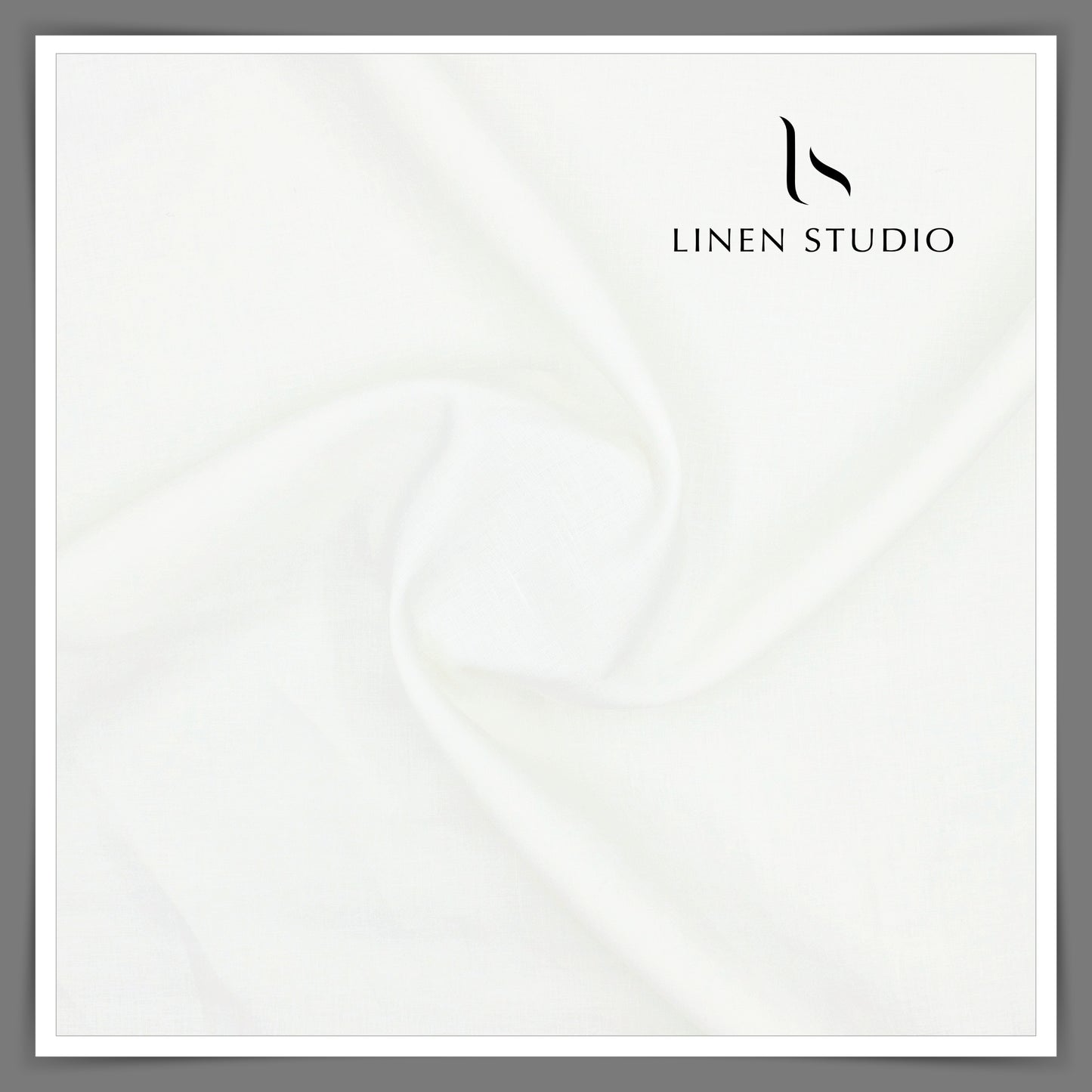 80 Lea Half White Shirting by Burgoyne (40% SALE)